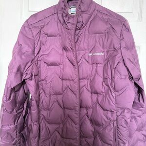 Columbia Women's Lavender Puffer Jacket